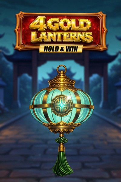 Machine 4 Gold Lanterns Hold & Win sur Kingmaker Casino