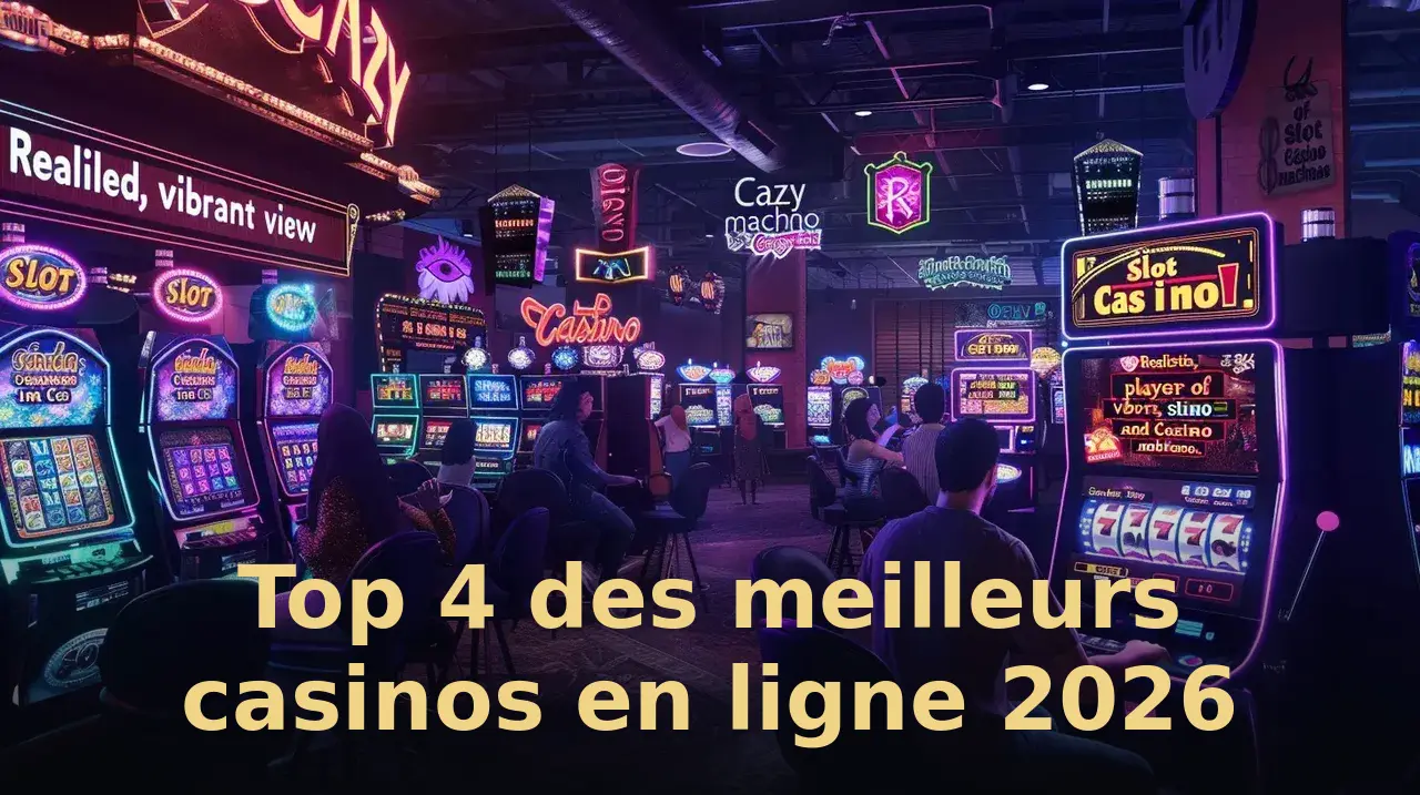 Top 5 des meilleurs casinos en ligne 2026