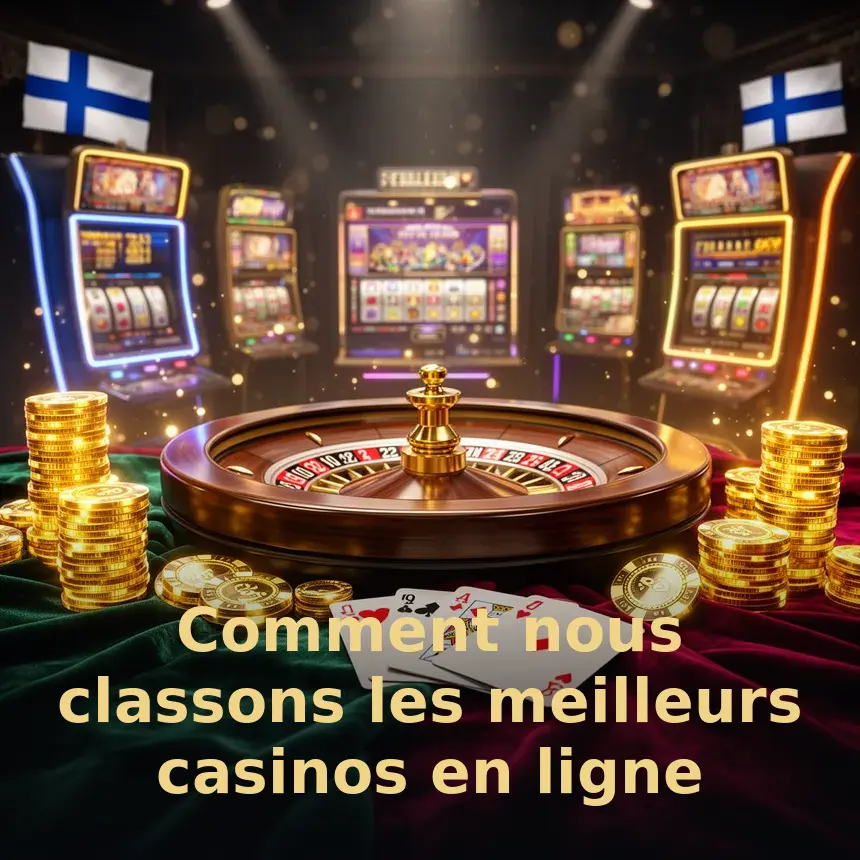 Comment nous classons les meilleurs casinos en ligne