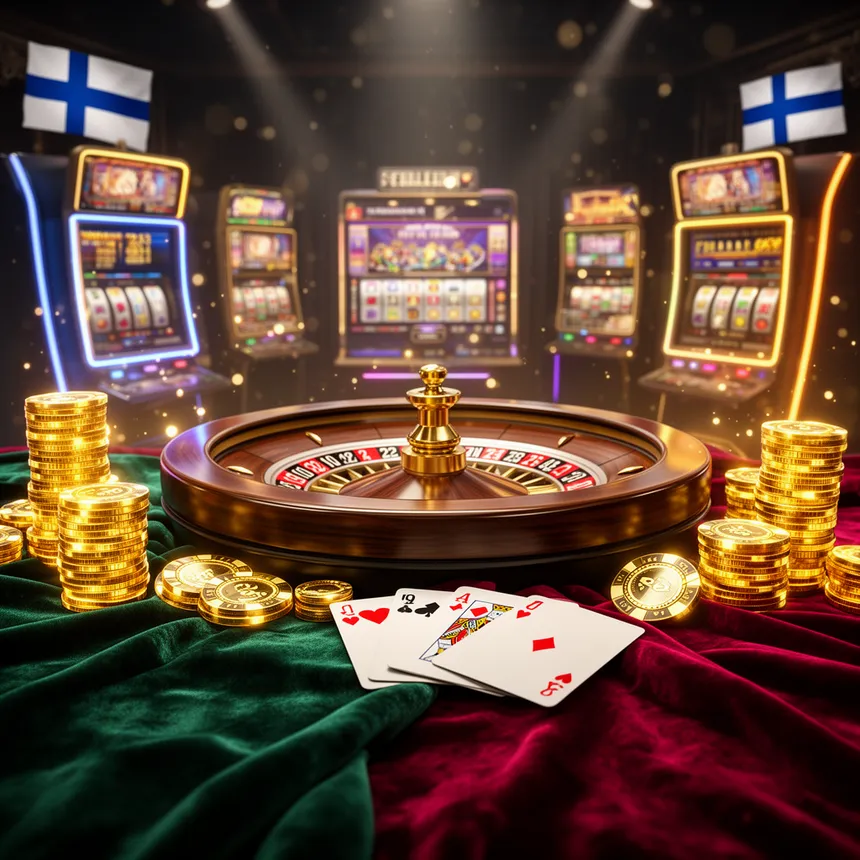 Intérieur d’un casino en ligne moderne